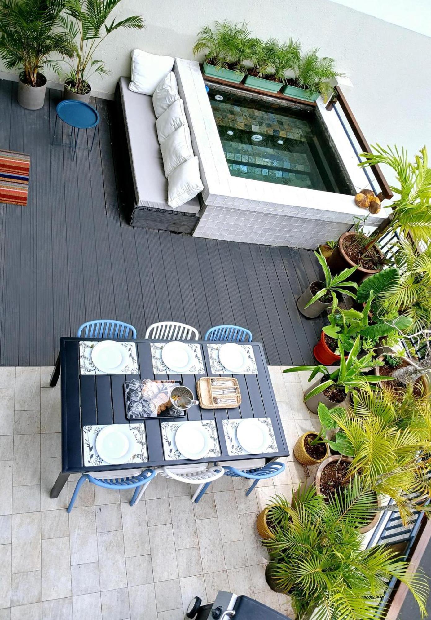 Seaside 3 Suites Penthouse With Pool Gym & Bbq Terrace Cap Malheureux Exterior photo